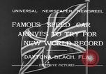 Standbild Geschwindigkeit Auto Daytona Beach Florida USA, 1932, aus Sekunde 5 historischem Filmmaterial Videoclip 65675070936