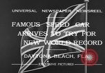 Standbild Geschwindigkeit Auto Daytona Beach Florida USA, 1932, aus Sekunde 6 historischem Filmmaterial Videoclip 65675070936
