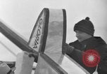 Standbild rocket Flugzeug mail Test Greenwood Lake New York USA, 1936, aus Sekunde 15 historischem Filmmaterial Videoclip 65675070941