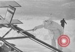 Standbild rocket Flugzeug mail Test Greenwood Lake New York USA, 1936, aus Sekunde 33 historischem Filmmaterial Videoclip 65675070941