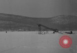 Standbild rocket Flugzeug mail Test Greenwood Lake New York USA, 1936, aus Sekunde 40 historischem Filmmaterial Videoclip 65675070941
