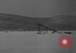 Standbild rocket Flugzeug mail Test Greenwood Lake New York USA, 1936, aus Sekunde 46 historischem Filmmaterial Videoclip 65675070941