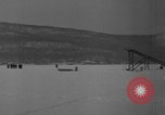 Standbild rocket Flugzeug mail Test Greenwood Lake New York USA, 1936, aus Sekunde 49 historischem Filmmaterial Videoclip 65675070941