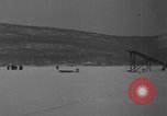 Standbild rocket Flugzeug mail Test Greenwood Lake New York USA, 1936, aus Sekunde 50 historischem Filmmaterial Videoclip 65675070941