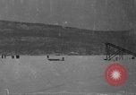 Standbild rocket Flugzeug mail Test Greenwood Lake New York USA, 1936, aus Sekunde 53 historischem Filmmaterial Videoclip 65675070941