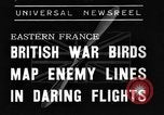 Standbild britische Flieger Ost Frankreich, 1939, aus Sekunde 1 historischem Filmmaterial Videoclip 65675070942