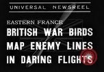 Standbild britische Flieger Ost Frankreich, 1939, aus Sekunde 4 historischem Filmmaterial Videoclip 65675070942