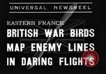 Standbild britische Flieger Ost Frankreich, 1939, aus Sekunde 7 historischem Filmmaterial Videoclip 65675070942