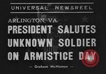 Image of Franklin Roosevelt Arlington Virginia USA, 1939, second 5 stock footage video 65675070947
