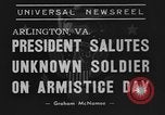 Image of Franklin Roosevelt Arlington Virginia USA, 1939, second 6 stock footage video 65675070947