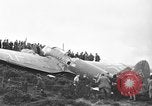 Image of Sightseers  surround downed German Heinkel He-111bomber Scotland United Kingdom, 1939, second 12 stock footage video 65675070948