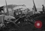 Image of Sightseers  surround downed German Heinkel He-111bomber Scotland United Kingdom, 1939, second 32 stock footage video 65675070948