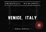 Standbild Massenmigration Venedig Italien, 1939, aus Sekunde 1 historischem Filmmaterial Videoclip 65675070952