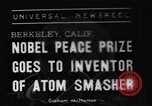 Standbild Ernest Orlando Lawrence Berkeley California USA, 1939, aus Sekunde 1 historischem Filmmaterial Videoclip 65675070954