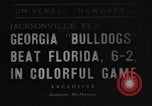 Standbild American Football Match Jacksonville Florida USA, 1939, aus Sekunde 1 historischem Filmmaterial Videoclip 65675070955