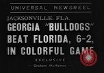 Standbild American Football Match Jacksonville Florida USA, 1939, aus Sekunde 6 historischem Filmmaterial Videoclip 65675070955