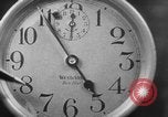 Image of spider in clock Akron Ohio USA, 1932, second 16 stock footage video 65675070961