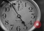 Image of spider in clock Akron Ohio USA, 1932, second 18 stock footage video 65675070961