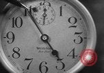 Image of spider in clock Akron Ohio USA, 1932, second 19 stock footage video 65675070961