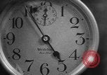 Image of spider in clock Akron Ohio USA, 1932, second 20 stock footage video 65675070961