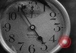 Image of spider in clock Akron Ohio USA, 1932, second 22 stock footage video 65675070961