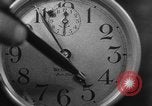 Image of spider in clock Akron Ohio USA, 1932, second 25 stock footage video 65675070961
