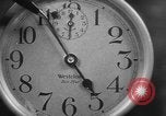 Image of spider in clock Akron Ohio USA, 1932, second 27 stock footage video 65675070961