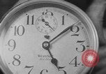 Image of spider in clock Akron Ohio USA, 1932, second 32 stock footage video 65675070961