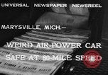 Immagine di Aria auto alimentato Marysville Michigan USA, 1932, secondo 6 filmato di repertorio 65675070962