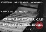 Immagine di Aria auto alimentato Marysville Michigan USA, 1932, secondo 7 filmato di repertorio 65675070962