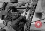 Image of American paratroopers jump from airplanes in Korean War Korea, 1952, second 26 stock footage video 65675070966