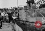 Standbild amphibischen Jeep Dänemark, 1951, aus Sekunde 28 historischem Filmmaterial Videoclip 65675070973