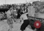 Standbild amphibischen Jeep Dänemark, 1951, aus Sekunde 31 historischem Filmmaterial Videoclip 65675070973
