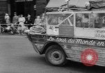 Standbild amphibischen Jeep Dänemark, 1951, aus Sekunde 45 historischem Filmmaterial Videoclip 65675070973