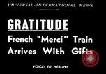Immagine di Treno di doni New York City USA, 1949, secondo 1 filmato di repertorio 65675070978