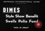 Immagine di Sfilata di moda New York United States USA, 1949, secondo 1 filmato di repertorio 65675070979