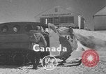 Standbild Motorschlitten Manitoba Kanada, 1949, aus Sekunde 3 historischem Filmmaterial Videoclip 65675070982