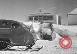 Standbild Motorschlitten Manitoba Kanada, 1949, aus Sekunde 10 historischem Filmmaterial Videoclip 65675070982