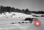 Standbild Motorschlitten Manitoba Kanada, 1949, aus Sekunde 20 historischem Filmmaterial Videoclip 65675070982
