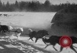 Standbild Motorschlitten Manitoba Kanada, 1949, aus Sekunde 40 historischem Filmmaterial Videoclip 65675070982