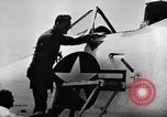 Standbild ersten Testflug der Douglas F5D Skylancer Flugzeuge California USA, 1956, aus Sekunde 5 historischem Filmmaterial Videoclip 65675070984