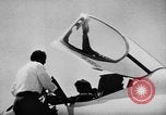 Standbild ersten Testflug der Douglas F5D Skylancer Flugzeuge California USA, 1956, aus Sekunde 20 historischem Filmmaterial Videoclip 65675070984