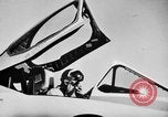 Standbild ersten Testflug der Douglas F5D Skylancer Flugzeuge California USA, 1956, aus Sekunde 35 historischem Filmmaterial Videoclip 65675070984