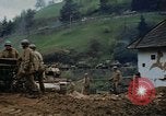 Image Convoi de chars américains Allemagne, 1945, de la seconde 28 séquences d'archives historiques vidéo 65675070986