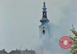 Standbild Gramastetten Österreich Kirche Markt Bereich in Brand Gramastetten Österreich, 1945, aus Sekunde 50 historischem Filmmaterial Videoclip 65675070987