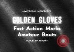 Standbild goldene Handschuhe New York United States USA, 1965, aus Sekunde 3 historischem Filmmaterial Videoclip 65675071000