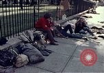 Standbild Anti-kriegs-Demonstration Washington DC USA, 1972, aus Sekunde 22 historischem Filmmaterial Videoclip 65675071005