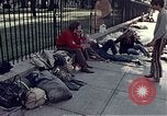 Standbild Anti-kriegs-Demonstration Washington DC USA, 1972, aus Sekunde 25 historischem Filmmaterial Videoclip 65675071005
