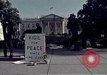 Standbild Anti-kriegs-Demonstration Washington DC USA, 1972, aus Sekunde 43 historischem Filmmaterial Videoclip 65675071005