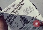 Standbild Anti-kriegs-Demonstration Washington DC USA, 1972, aus Sekunde 62 historischem Filmmaterial Videoclip 65675071005